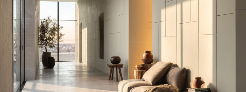 Minimalist Flat Wall Paneling