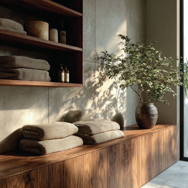 Modular All-Aluminum Bathroom Storage System